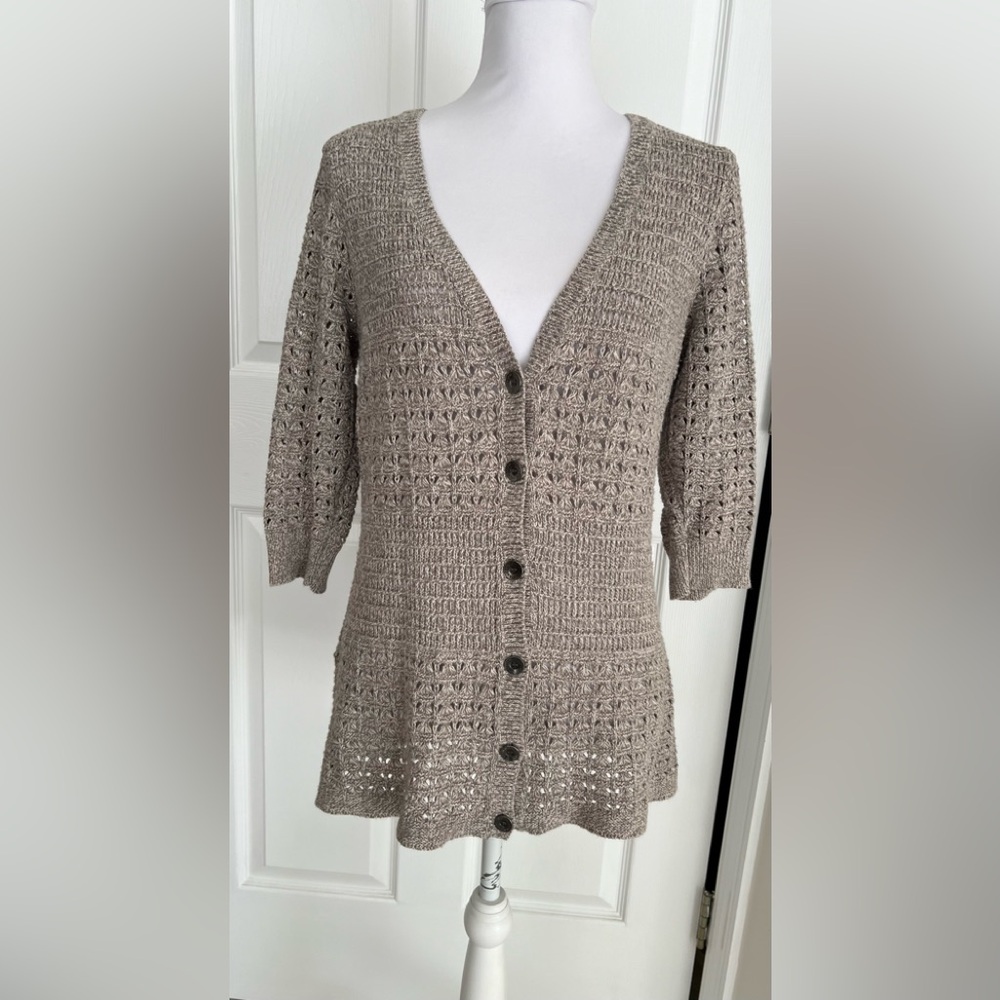 DKNY Jeans Button Down Sweater - Size Large